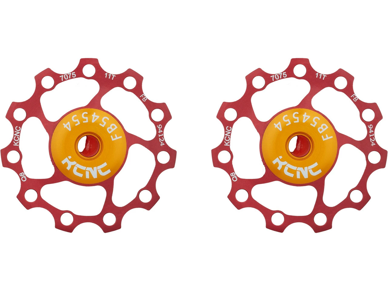 Kcnc Jockey Wheel Alu Schalträdchen Mit Keramiklager - 1 Paar 2 Kcnc Jockey Wheel Alu Schalträdchen Mit Keramiklager - 1 Paar – Bild 2
